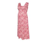 Vero Moda Maternity Robe 'VMMMenny' rose clair / rouge foncé / blanc, Taille 40