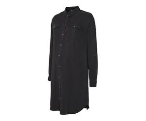 Vero Moda Maternity Vmmsigga Ls Blck GA Noos Robe Courte, Noir, XL