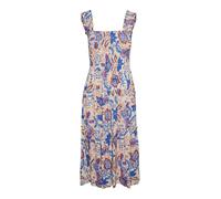 Vero Moda Menny Sl Smock Calf Robe longue sans manches Multicolore M Femme Multicolore M