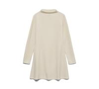 Vero Moda Mock Neck Short Dress Vmblis Ls Robe Courte à col Montant JRS GA, Bouleau, M Femmes