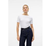 Vero Moda Modal Short-Sleeve Regular Fit T-Shirt Blanc éclatant 8 Female
