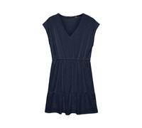 VERO MODA Neck Short Dress Vmkim CS JRS GA Robe Courte à col en V, Blazer Bleu Marine, M Femmes