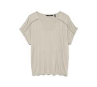 VERO MODA Neck Top Vmvanessa SS Haut à col en V JRS GA, Bouleau, S Femmes