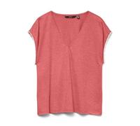 VERO MODA Neck Top Vmvips SS Ava Haut à col en V JRS GA Femme