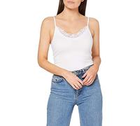 Vero Moda Vminge Singlet GA Noos Blouse, Bright White, M Femme