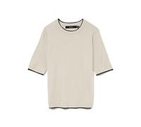 VERO MODA O-Neck Pullover Vmbreeze SS Pull à col Rond Boo, Bouleau, M Femme