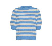 VERO MODA O-Neck Pullover Vmdoffy GA Noos Pull à col Rond 2/4, Little Boy Blue, XL Femme