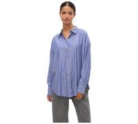 VERO MODA Oversize Vmnora Ls WVN GA Noos T-Shirt surdimensionné, Marlin, XS Femmes