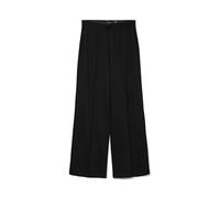 VERO MODA Pantalon à Jambe Large VMEVA Taille Haute Pantalons Black M 30 Black M / L30