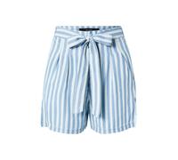 VERO MODA Pantalon à pince 'Mia' bleu / blanc, Taille 34