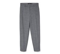 VERO MODA Pants Vmtania Hw Cigarette Pantalon, Mélange de Gris Moyen, 36W / 32L Femmes