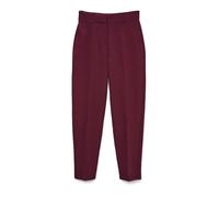VERO MODA Tapered Pant Vmgloria MW Pantalon fuselé Noos, Vin, 38W / 32L Femmes