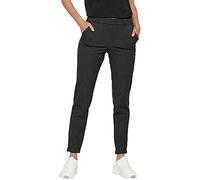 VERO MODA Pantalon de Costume élégant pour Femme Business Chic VMMAYA, Couleurs:Gris-foncé, Taille:M / 32L, Longueur de Jambe:L32
