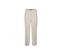 Vero Moda - Pantalon Gris avec Ceinture pour Femmes - Femme - Pantalons - Gris - Taille: 44 FR