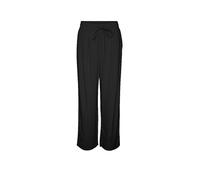 Vero Moda Pantalon à jambe large VMJESMILO Taille moyenne noir S