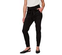 VERO MODA Pantalon Paperbag VMEVA Taille Haute Pantalons Black XL 34 Black XL / L34