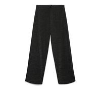 VERO MODA Vmberlin MW Pantalon Large à Paillettes Noos, Noir, S / 30L