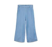 Vero Moda Bree Wide Tencel Culotte Pants Bleu M Femme