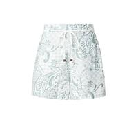 VERO MODA Pantalon 'VMCILLE HILDA' vert foncé / blanc, Taille 34