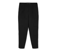 VERO MODA Pantalon Vmlina Hw Tapered Noos pour Femme, Noir, 40W x 30L