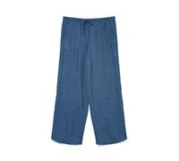 VERO MODA Pantalon 'VMMelaney' bleu chiné, Taille 34