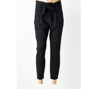 vero moda pantalons femme de couleur noir 38