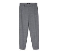 VERO MODA Pants Vmtania Hw Cigarette Pantalon, Mélange de Gris Moyen, 36W / 32L Femmes