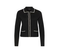 Vero Moda Petite Cardigan 'VMGOLD' noir / blanc, Taille XS