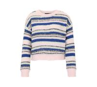 Vero Moda Petite Pull-over 'VMLENORA' bleu foncé / rose / noir / blanc, Taille S