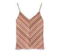 Vero Moda Petite Tops en tricot 'VMDEMI' beige / abricot / rouge clair / blanc, Taille XL
