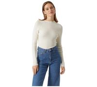 Vero Moda Pull Crème, Sweater Col Rond Femme Vero Moda Evie 10290612