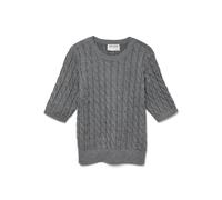 VERO MODA Pull en Maille AWLORELLA Pull-Overs Medium Grey Melange S Medium Grey Melange S