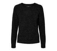 VERO MODA Pull-over 'Doffy' noir, Taille L