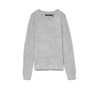 VERO MODA Pull en Maille VMDOFFY Pull-Overs Light Grey Melange XXL Light Grey Melange XXL