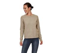 VERO MODA Pull en Maille VMDOFFY Pull-Overs Sepia Tint L Sepia Tint L