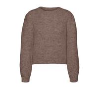 Vero Moda Pull en Maille VMNOVAH Pull-Overs Brown Lentil M Brown Lentil M