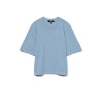 VERO MODA Pull en Maille VMSILJE Pull-Overs Cashmere Blue L Cashmere Blue L