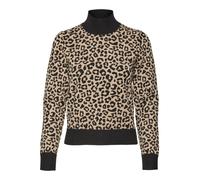 VERO MODA Pull-over beige / noir, Taille M