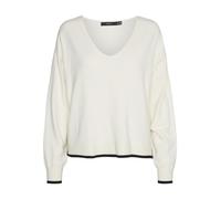 VERO MODA Pull-over 'Breeze' crème / noir, Taille XS