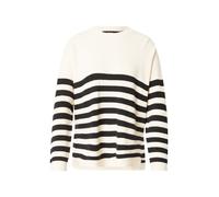 VERO MODA Pull-over 'Clover' noir / blanc, Taille S