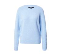 Vero Moda Vmdoffy Ls Blouse à col Rond GA Noos pour Femme, Bleu Little Boy - Détails : chiné, XS