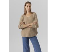 VERO MODA Pull-over 'JULIE' marron, Taille S