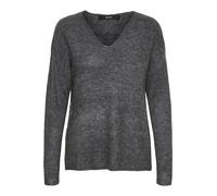 VERO MODA Pull-over 'Lefile' gris chiné, Taille L