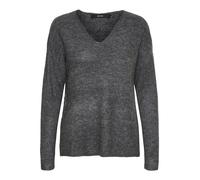 VERO MODA Pull-over 'Lefile' gris chiné, Taille M