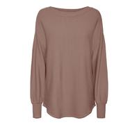 VERO MODA Pull-over 'NANCY' marron, Taille S