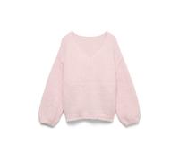 Vero Moda Pull Maybe 2way col en V Rose XL Femme