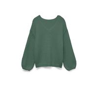 VERO MODA Pull-over oversize 'VMMaybe' vert foncé, Taille M