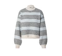 VERO MODA Pull-over 'Trixie' beige clair / bleu clair / noir, Taille S