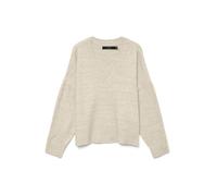 VERO MODA Pull-over 'VMBOOM' crème, Taille M