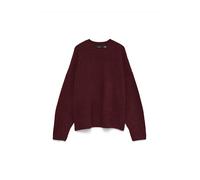 VERO MODA Pull-over 'VMBoom' lie de vin, Taille L